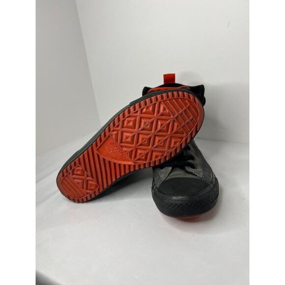 Converse Chuck Taylor All Star High Top Thunder/Red/Black (654314C) Size 2 Kids - Picture 8 of 9